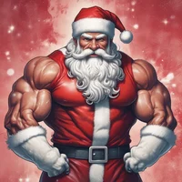 Jacked Santa