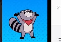 Rambley The raccoon