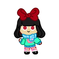 Old Cute Pink Cookie