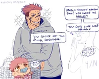 Sukuna and Baby Yuji