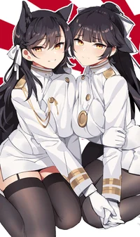 IJN Atago and Takao