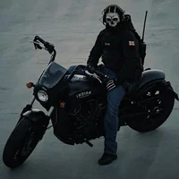 Ghost motociclista