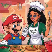 Mario and omarette 