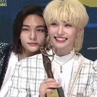 Hyunjin and Felix 