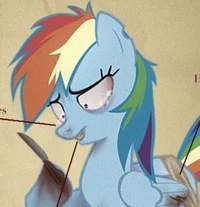 Foul fillies rainbow