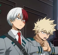 Katsuki and Shoto