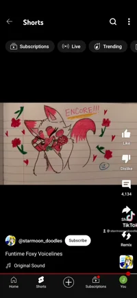 Yandere Funtime foxy