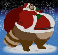 Santa tanuki