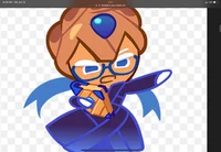 Blueberry pie cookie