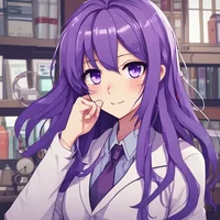 Female scientist 