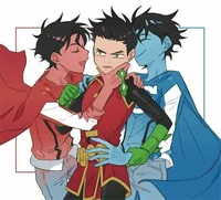 Red Jon and blue Jon