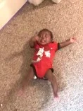 Falling baby