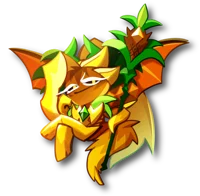 Ananas Dragon Cookie