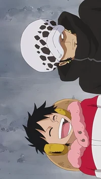 Luffy y Law