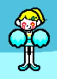 Creepy cheerleader