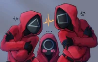 The squid game trio