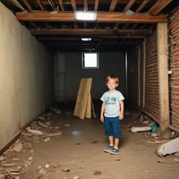 Kid in basement 