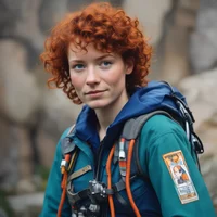 Phantom-rock climber