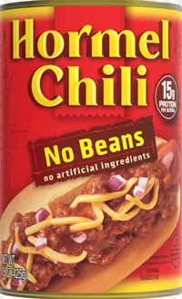 Can of Chili no bean
