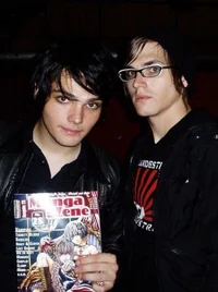 Gerard and Mikey Way