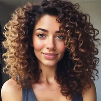 curly hair