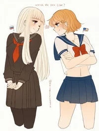 Russian and American
