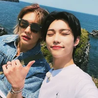 Hyunjin and Felix 
