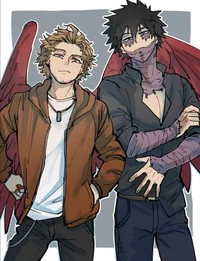 Dabi and Hawks 