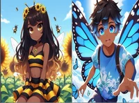 Bees and Butterflies