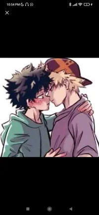Deku y bakugo 