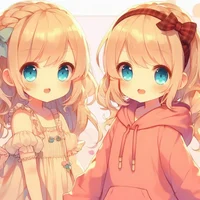 Twin sisters