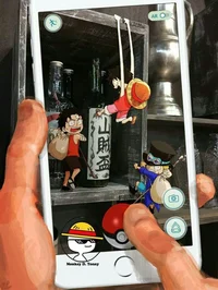 Ace Sabo y Luffy kid