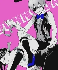 Sebastian and ciel