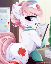 nurse red heart 