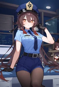 Policewoman Hu Tao
