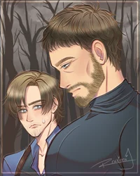 Giant Leon and Chris