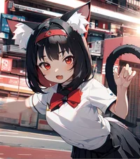 Nekomiya Mana HS AU