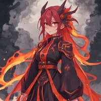 Lava Dragon Girl 