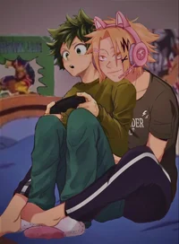 Izuku and Denki