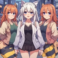 3 Cute girls