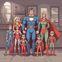 Superhero family