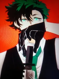 Mha villain Deku AU