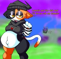 Pregnant Meow Skulls