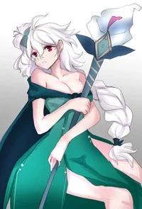White lily cookie