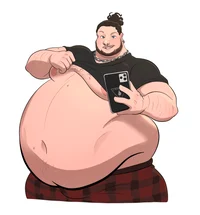 Fat husband