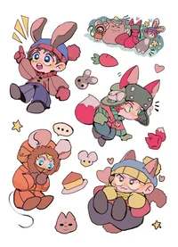 AU Sout Park animale