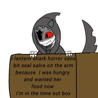 Lantern shark horror