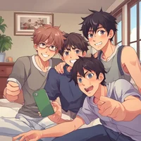 Boys sleepover