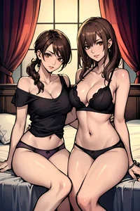 Lía and Chloe 