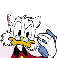 Скрудж МакДак кот